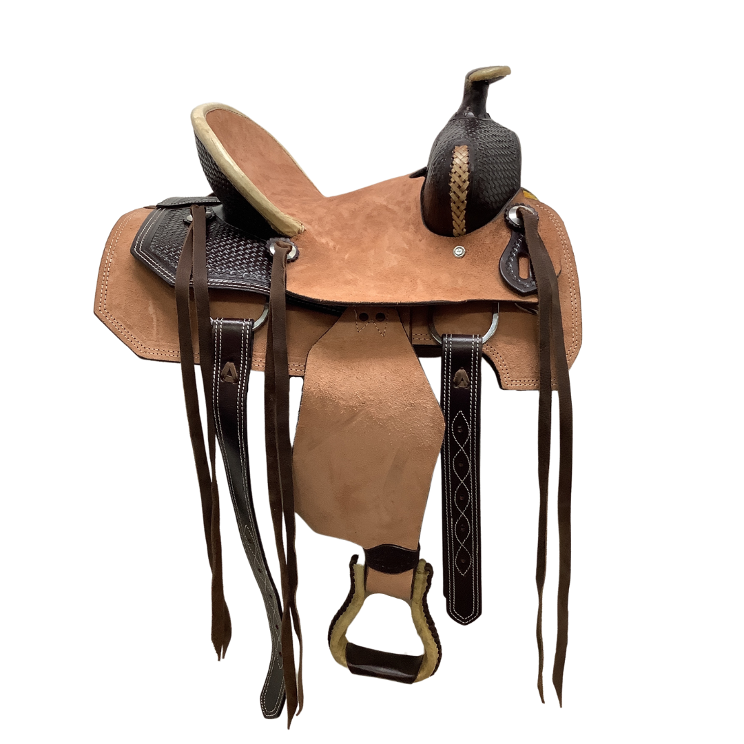 YOUTH 12" WIDE RANCH SADDLE MIDES56/MW-6-ABJKUW-F-FF
