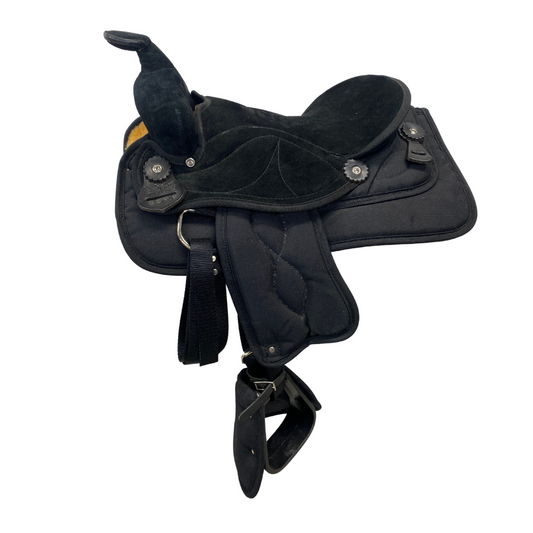 Big Horn 12” Cordura Pony Trail Saddle BH-A00597-12 with Pony Bar BIGH220 / SP10-EFABNO-A-EFJK
