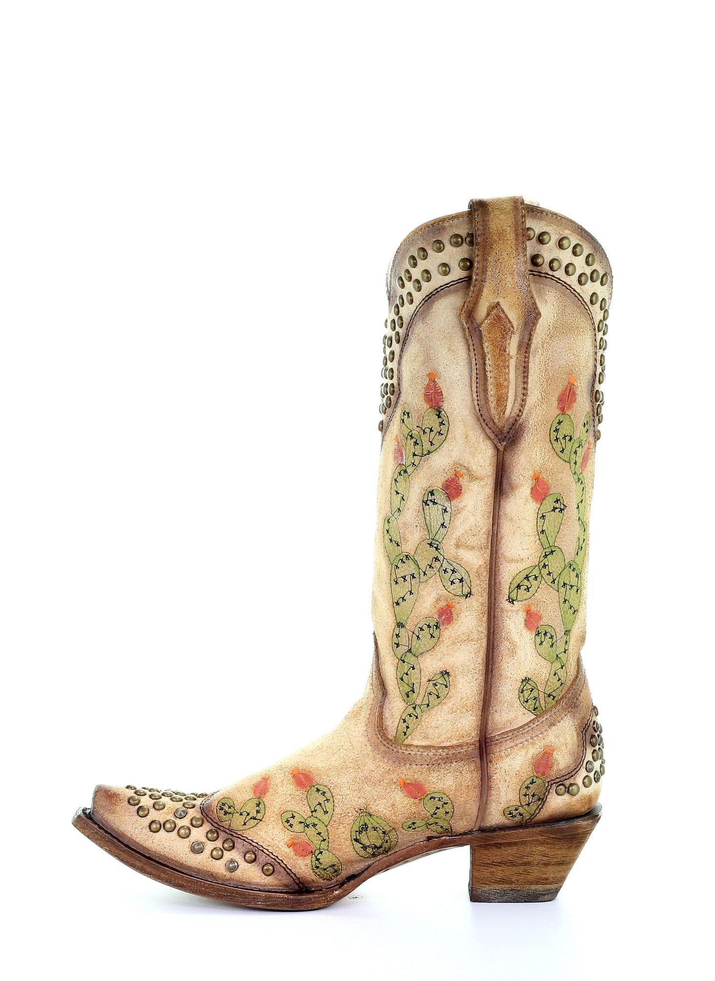 Corral Women's Cactus Embroidery Western Boot